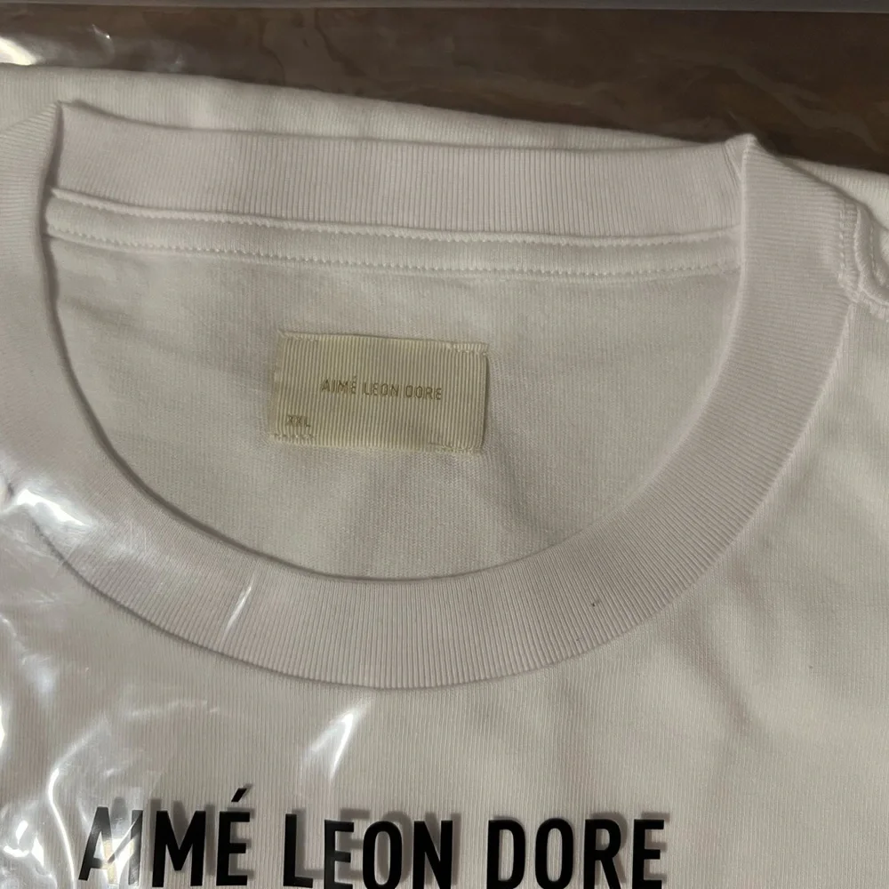 Aime Leon Dore ALD Ink Studio Tee Men’s Size XXL in White Cotton T-Shirt - Picture 2 of 11